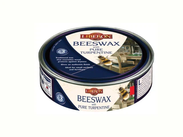 Liberon Beeswax Paste Dark 500ml - Nourishes & Protects Wood, EN71 Approved