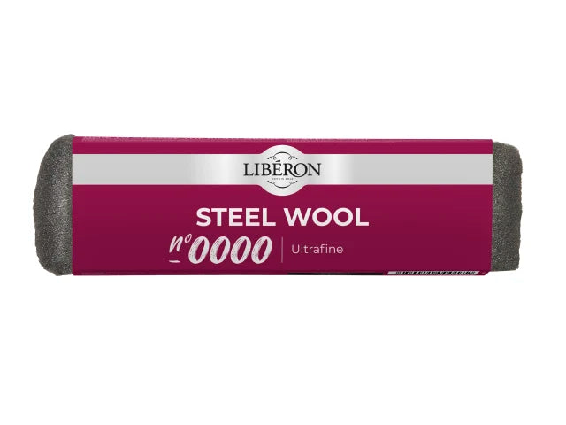 Liberon Steel Wool Grade 0 250g Crumble Resistant for Wood and Metal Finishes