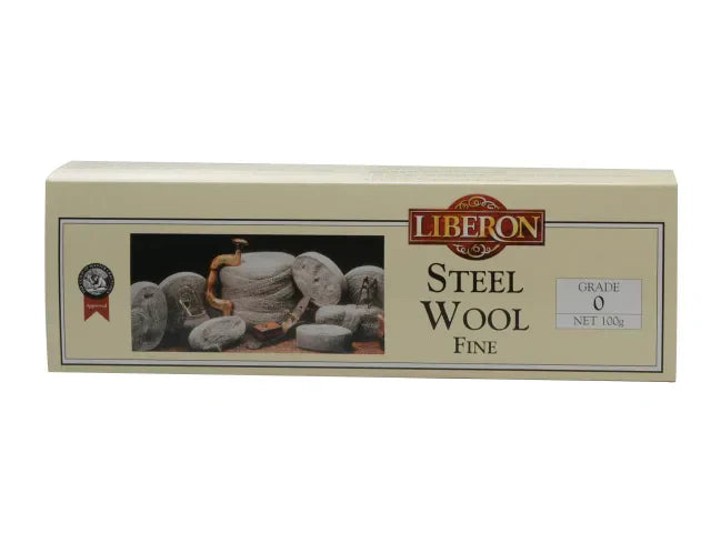 Liberon Steel Wool Grade 0 1kg Crumble Resistant Ideal for Wood & Metal Finishes