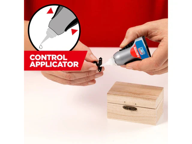 Loctite Super Glue Liquid Control 4g Squeeze Bottle Strong Flexible Bonding