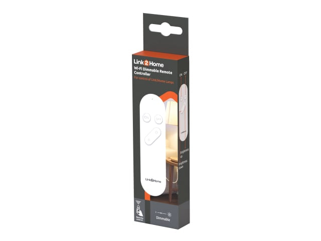 Link2Home Smart Lamp Remote Control for WiFi Lights Dimming & Brightening