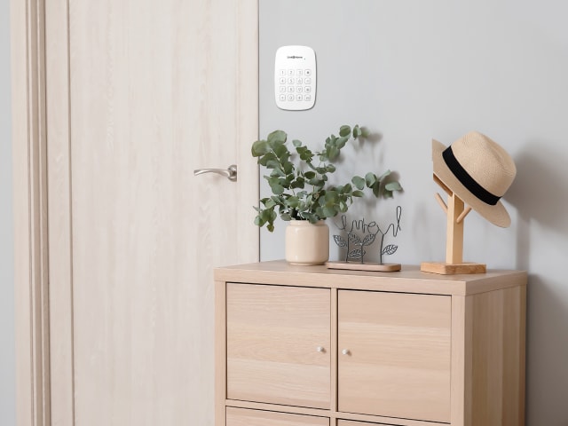 Link2Home Smart Alarm Keypad Zigbee 80m Range Battery Powered Tamper Protection