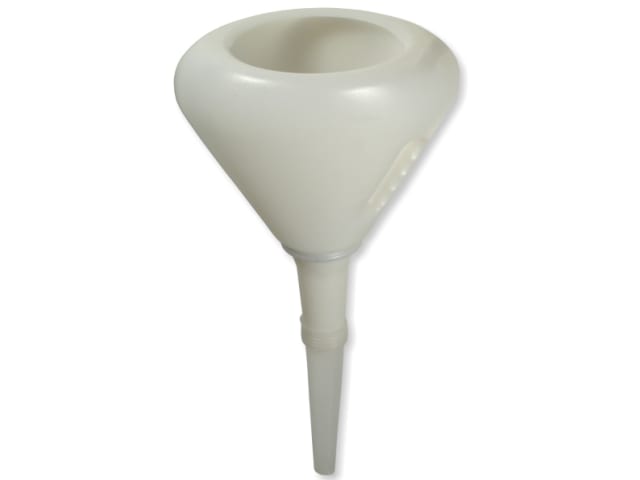 Lumatic 150mm Anti Splash Funnel High Density Polyethylene with Strainer