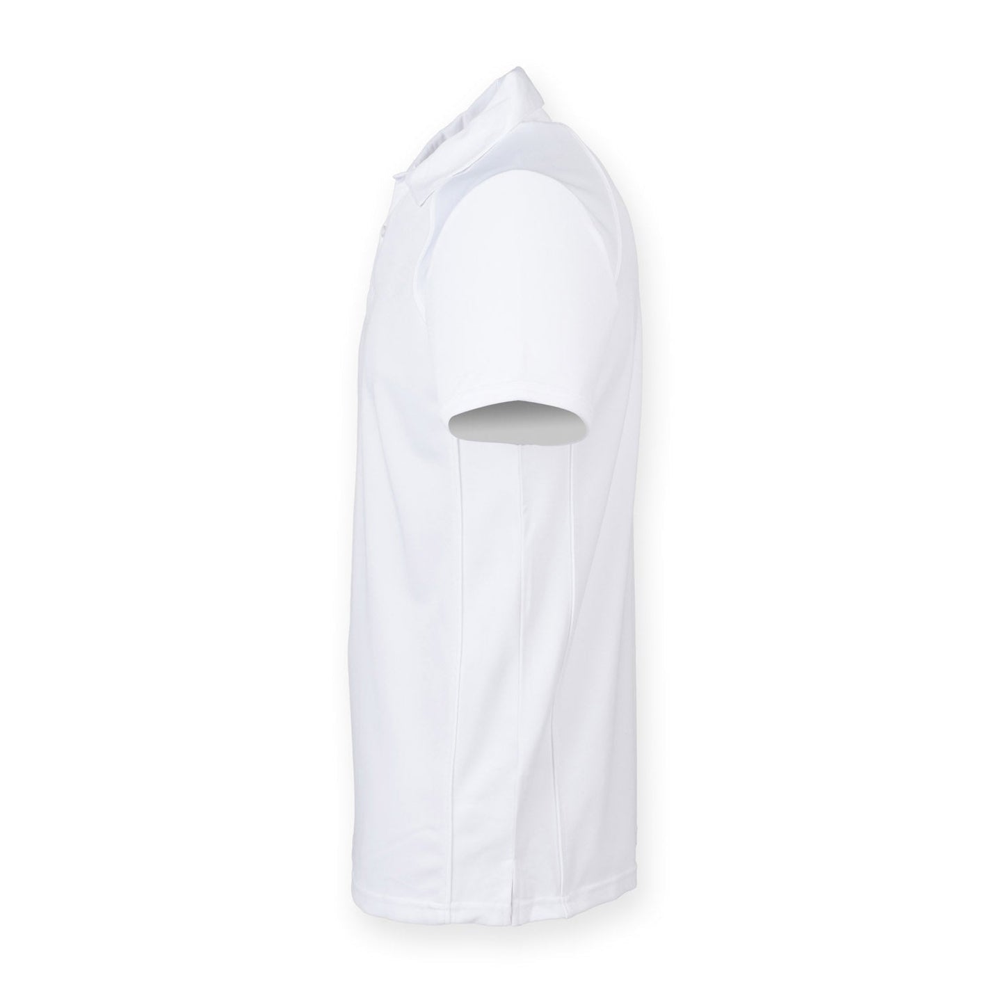 Finden & Hales Piped Performance Polo White CoolPlus Fabric Sports Fit S-3XL