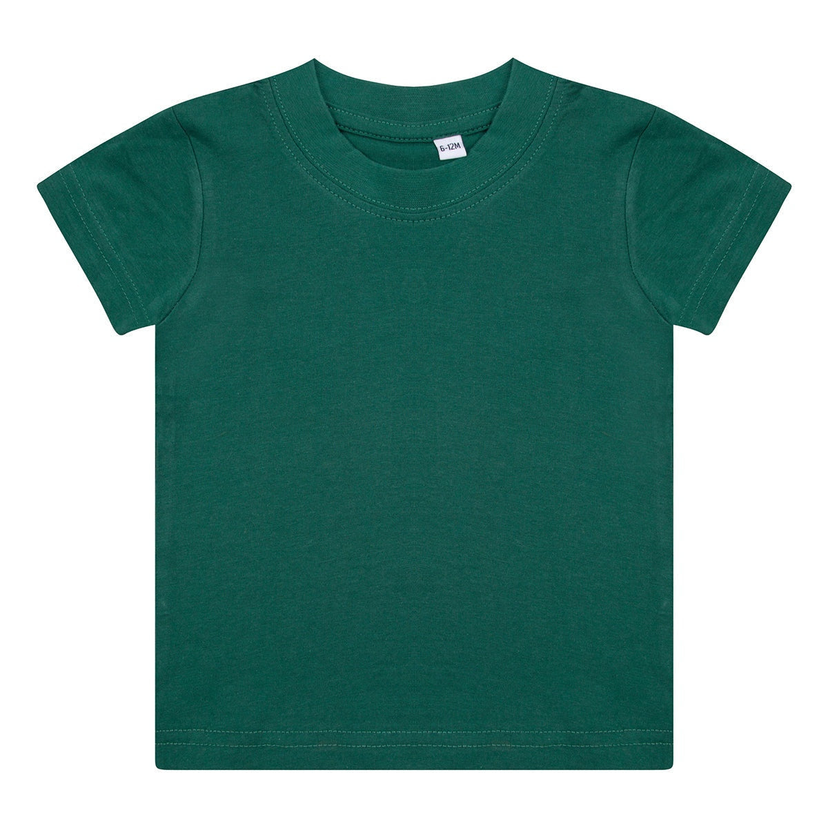 Larkwood Baby Toddler T-Shirt Crew Neck Lightweight Cotton Various Colours