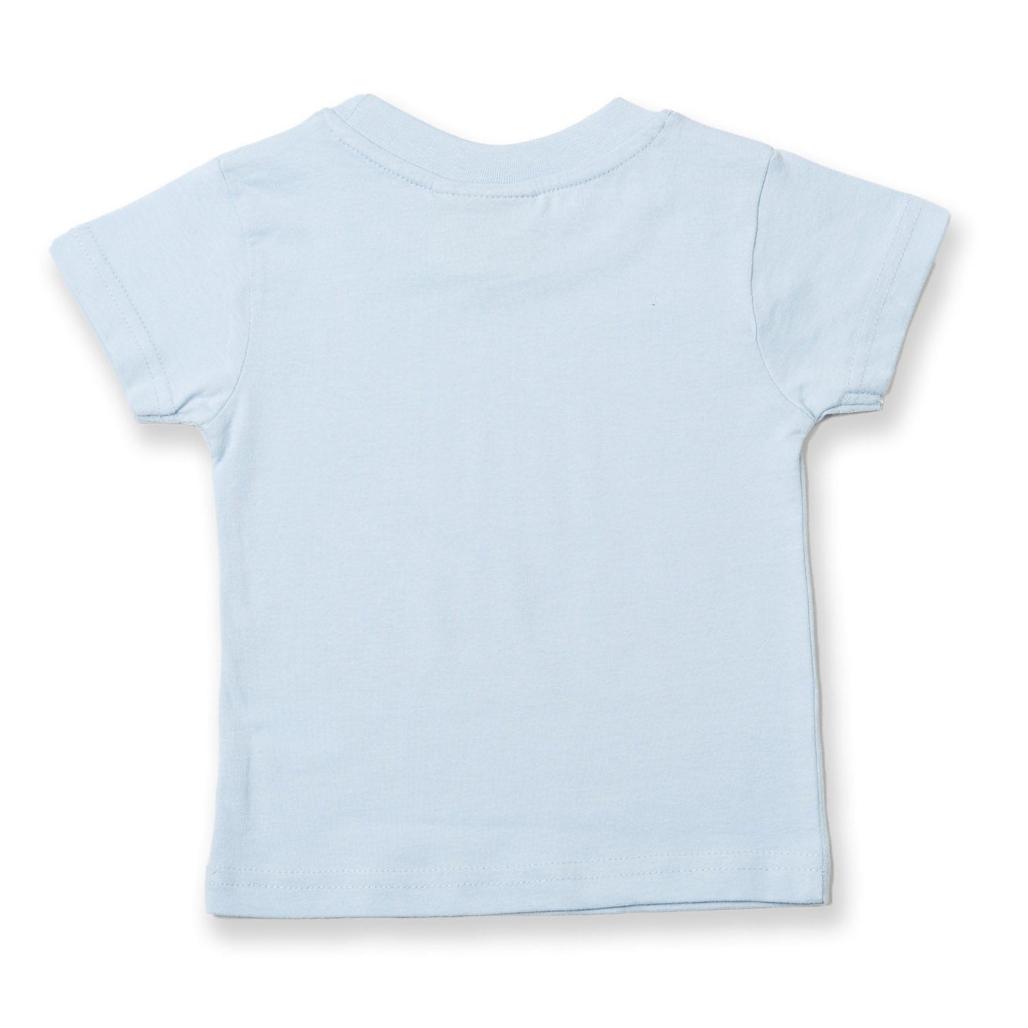 Larkwood Baby Toddler T-Shirt Pale Blue Crew Neck 100% Cotton Sizes 0-6yrs
