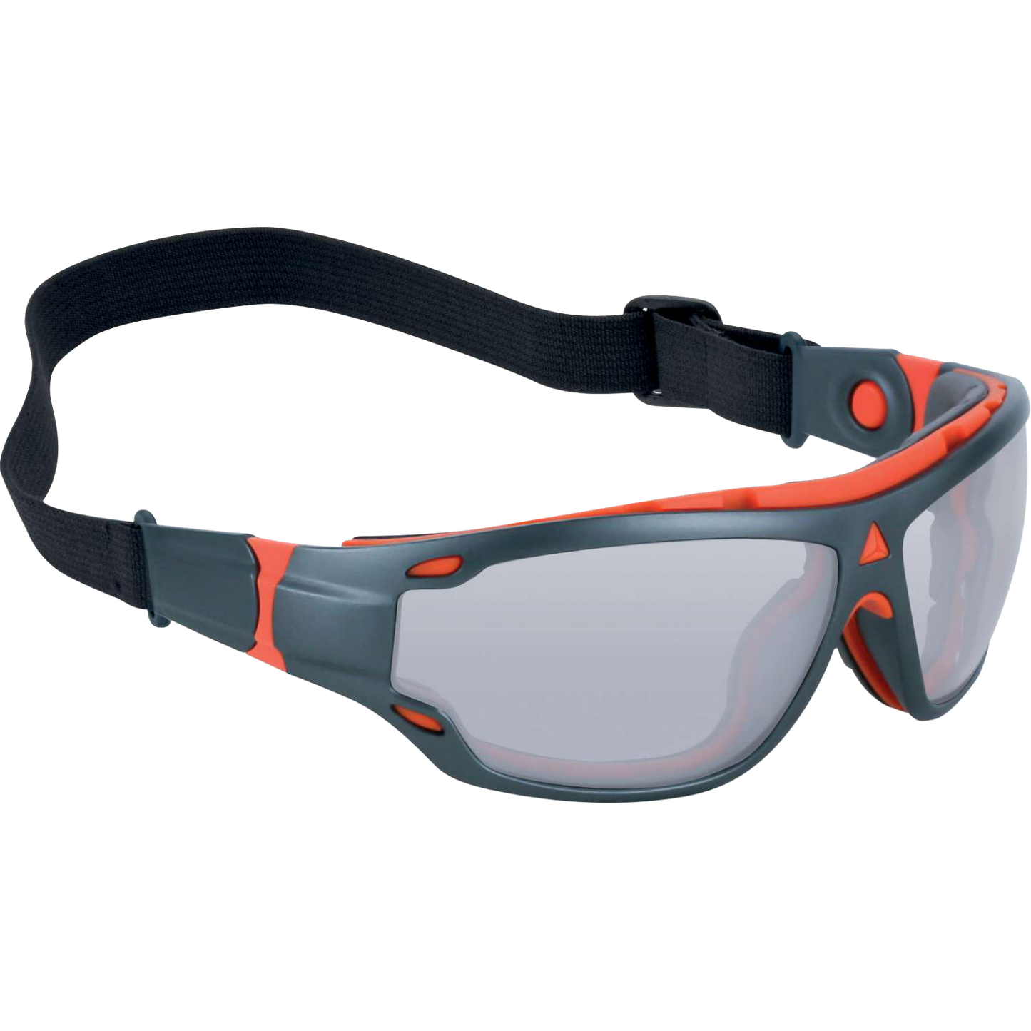 Delta Plus BLOW2 Light Mirror Safety Glasses UV400 Anti-Scratch Foam Gasket