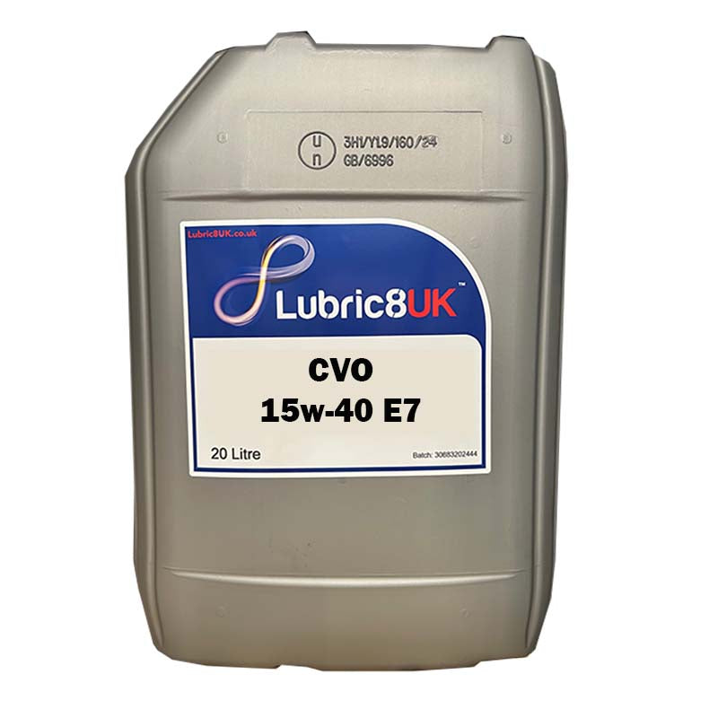 Lubric8 CVO 15w-40 E7 Fully Synthetic Heavy-Duty Engine Oil for Diesel Trucks