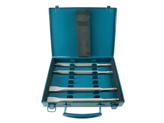 Makita D-08757 4 Piece SDS-Plus Chisel Set for Concrete Demolition Tools