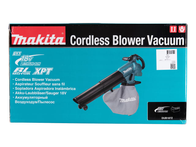 Makita DUB187Z LXT Blower Vacuum 18V Bare Unit Variable Speed Lightweight