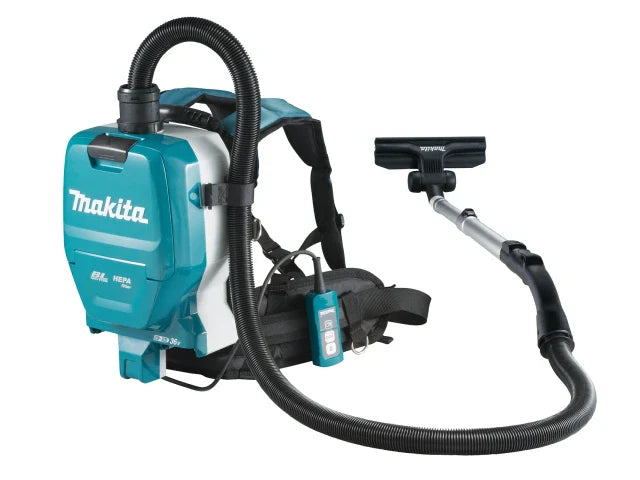 Makita DVC261ZX11 LXT Backpack Vacuum Cleaner 36V HEPA Filter Bare Unit