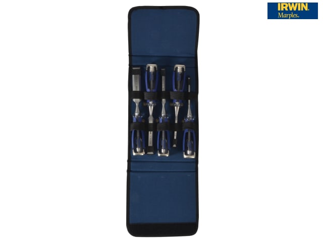 IRWIN Marples M750 Splitproof Pro Bevel Edge Chisel Set 5 Piece 6-25mm