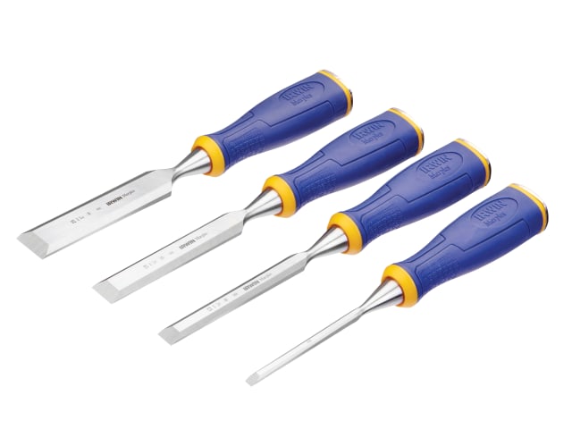 IRWIN Marples MS500 ProTouch All-Purpose Chisel Set 4 Piece 6-25mm