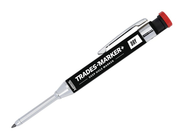 Markal Trades-Marker Dry Holder with Graphite Refill for Precise Marking