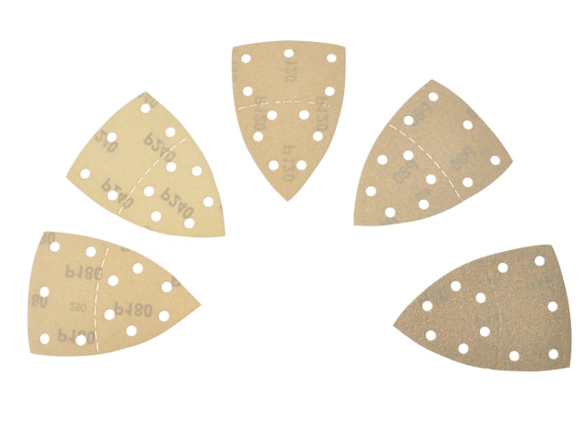 Metabo Assorted Sanding Sheets for Paint FMS200 Pack of 10 Grits 60-240