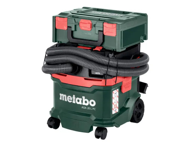 Metabo ASA 20 L PC All-Purpose Vacuum 1200W with Power Tool Take Off