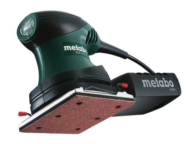 Metabo FSR-200 Intec 1/4 Sheet Orbital Palm Sander 200W Lightweight 240V