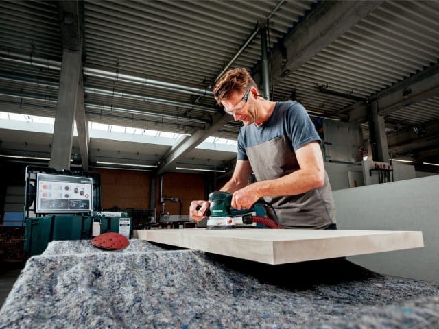 Metabo SXE-450 350W Variable Speed Orbital Sander 150mm with Dust Filter