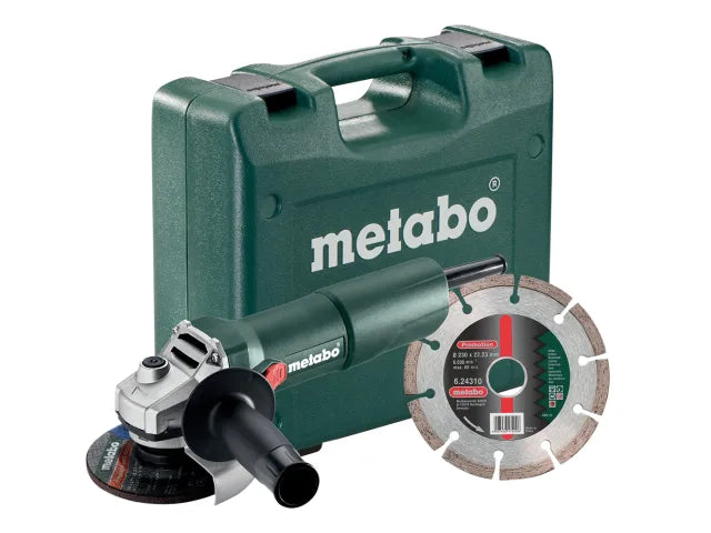 Metabo W750-115 Mini Grinder 115mm 750W 240V with Diamond Cutting Disc