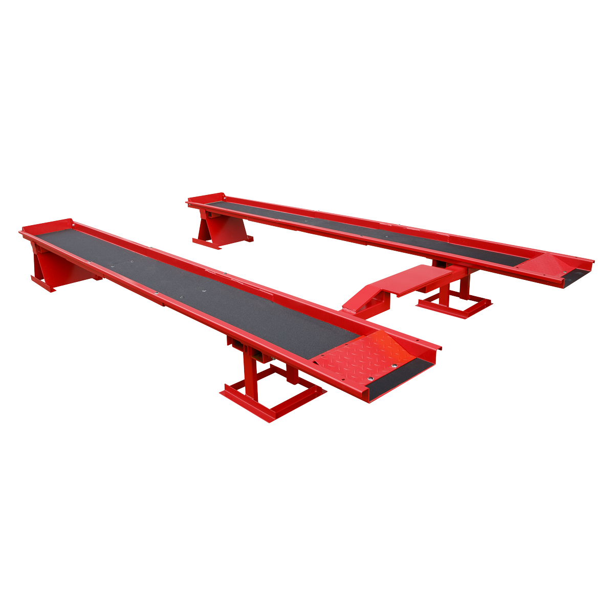 Sealey 3 Tonne Car Lift Ramps with Adjustable Track Width and Stands