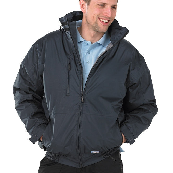 Beeswift Mercury Bomber Jacket Polar Fleece Lined Zip Pockets Adjustable Hood