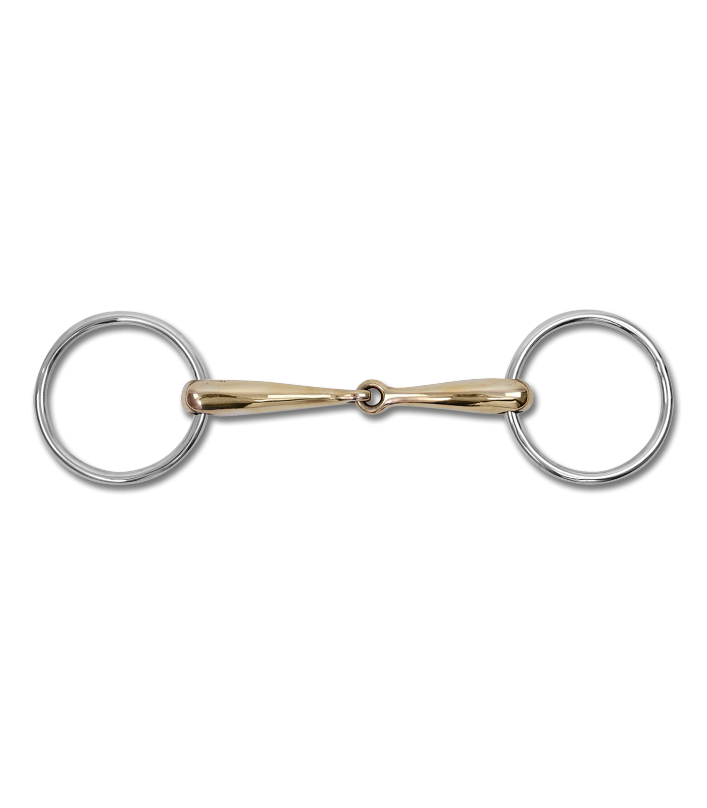 Mackey Horse Cupris Solid Jointed Snaffle Mouthpiece Copper Alloy Bit
