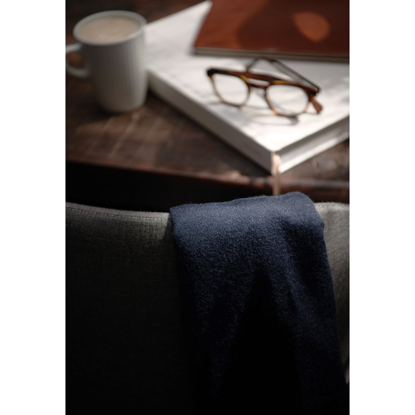 Nimbus Beaufort Extra Fine Cashwool Merino Knit Sweater with Removable Warmer