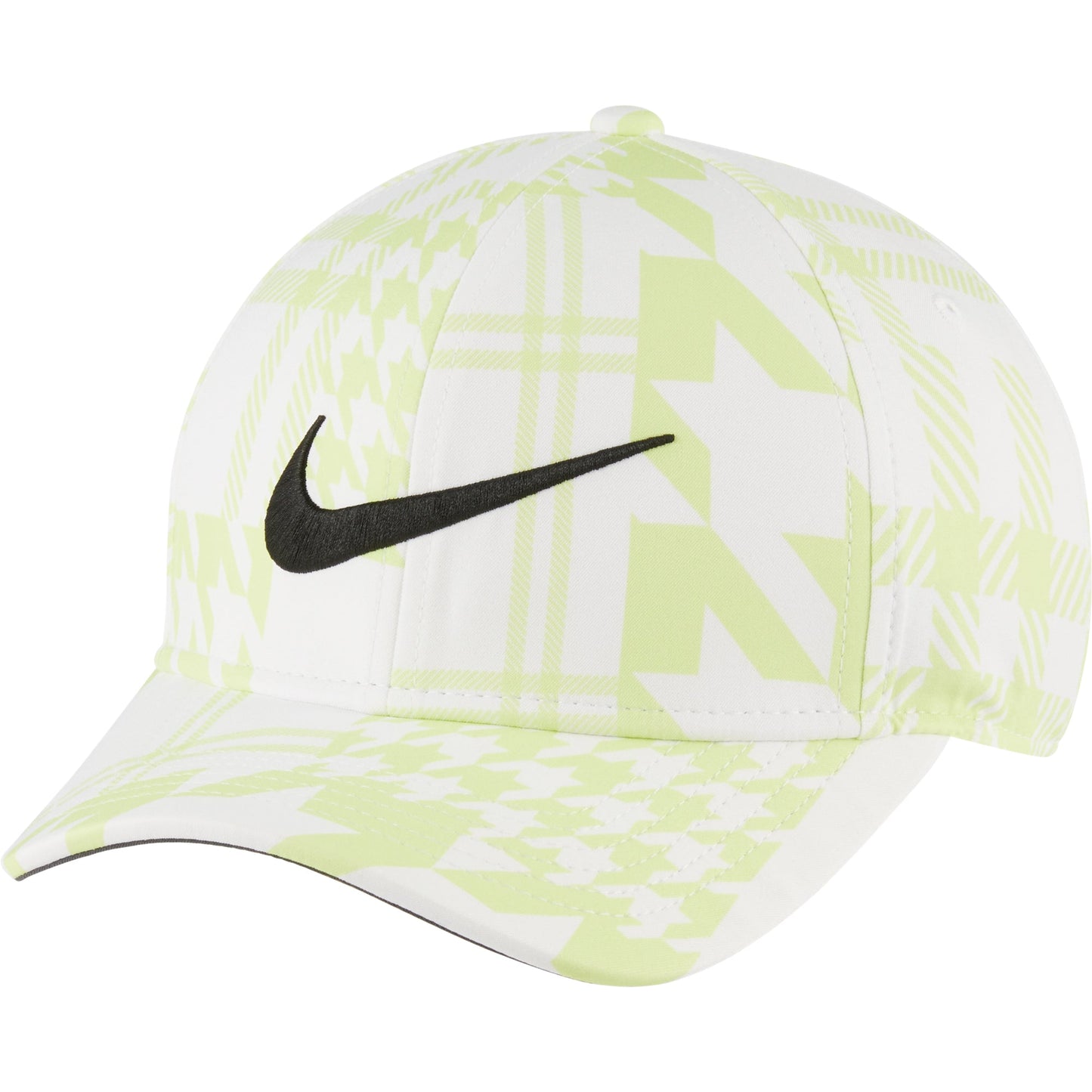 Nike AeroBill Classic99 Cap Houndstooth Plaid Lightweight Sweat-Wicking