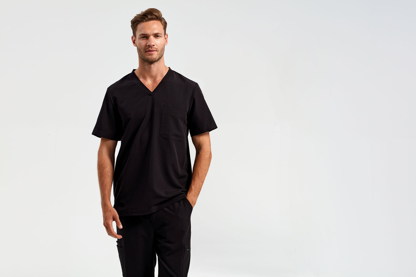 Limitless Onna-Stretch Tunic for Men, Breathable, Crease-Resistant, Recycled