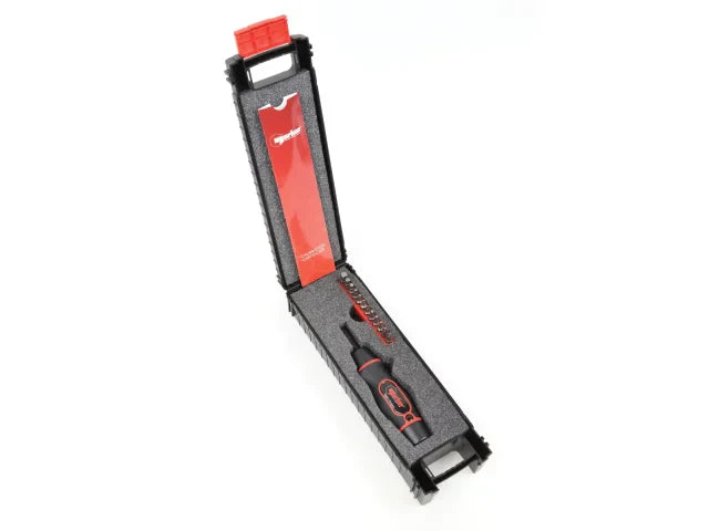 Norbar Torque Screwdriver Kit 1.2-6.0Nm 1/4in Hex with 12 Bits & Calibration