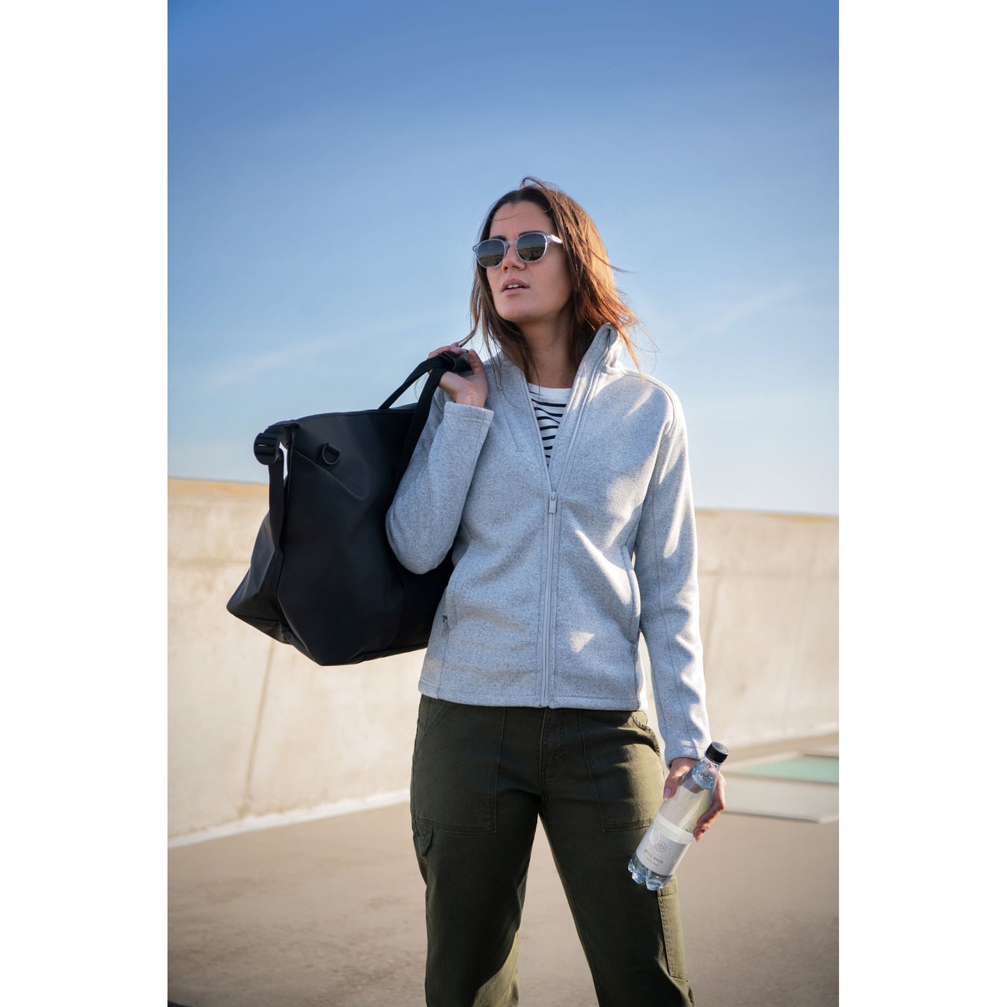 Nimbus Play Women's Montana Knitted Fleece Jacket with Pockets, Sizes XS-3XL
