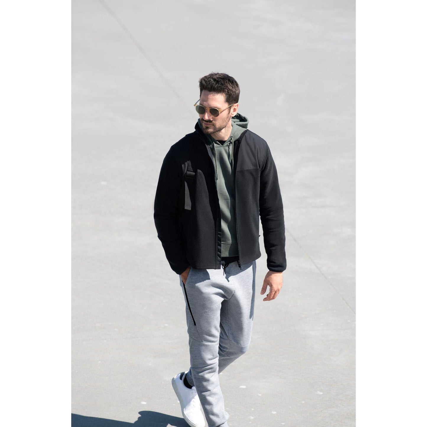 Nimbus Play Sedona Fleece Jacket Recycled Polyester High Collar Zipped Pockets
