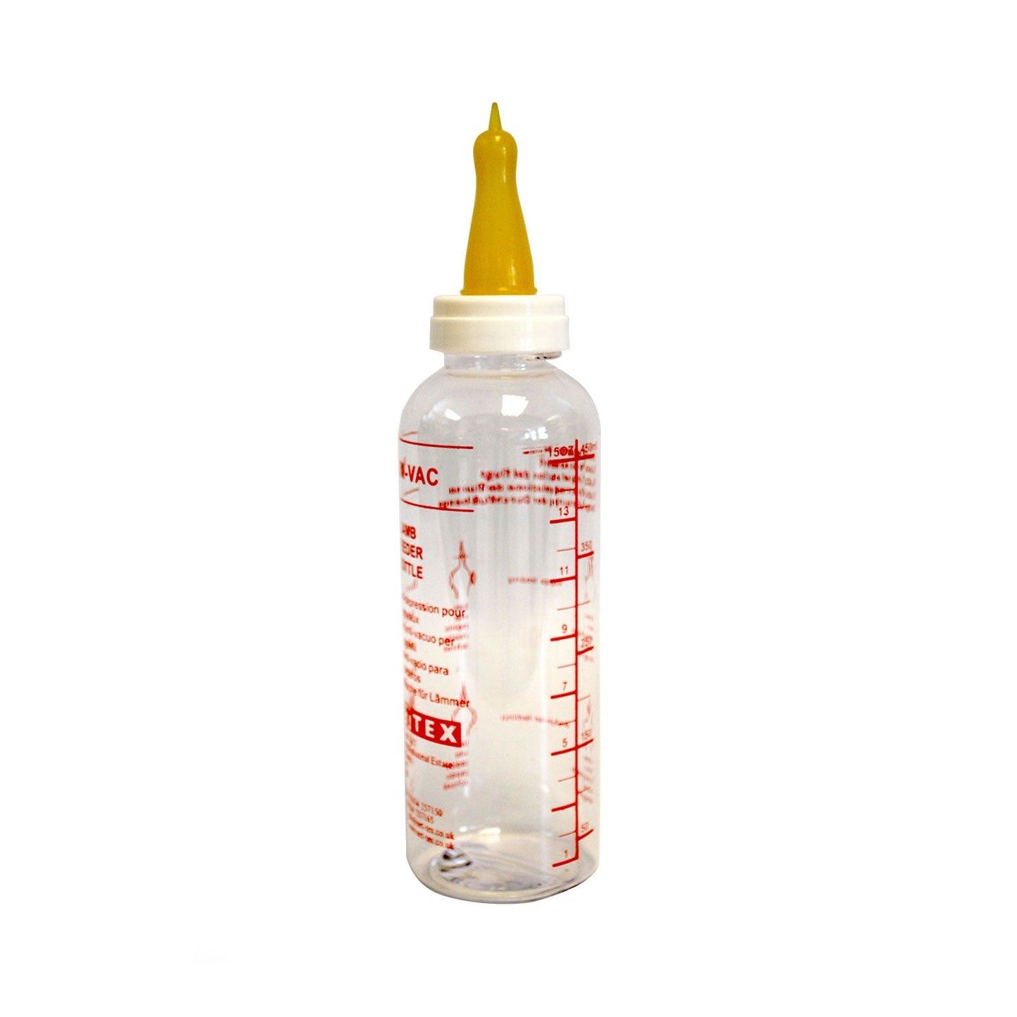 Nettex Agri NonVac Bottle Boilable Polycarbonate with Teat and Collar