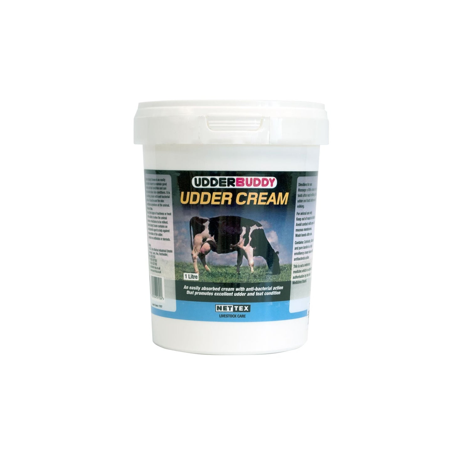 Nettex Agri Udder Cream Non Greasy Barrier For Skin Protection and Care