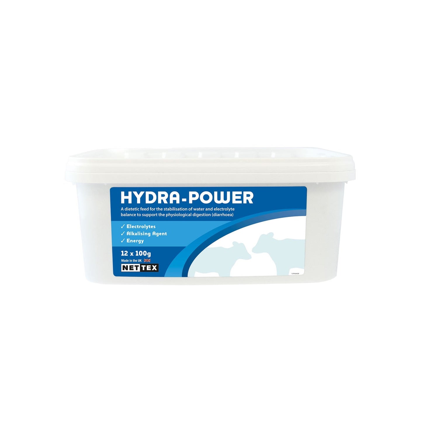 Nettex Agri Hydra-Power Pack Of 12 HydraPower Oral Hydration Formula For Calves