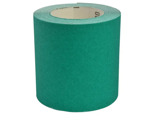 Oakey Liberty Green Sanding Roll 115mm x 10m Medium 80G Anti-Clogging