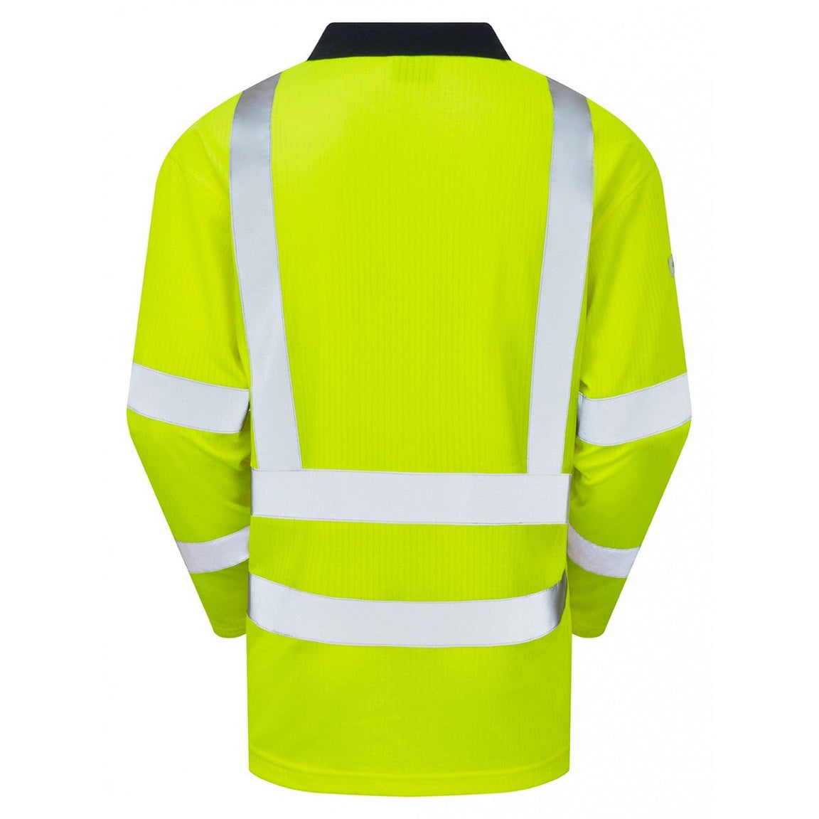 Leo Workwear EcoViz Comfort Polo Shirt Hi-Vis Orange S-6XL UV Protection