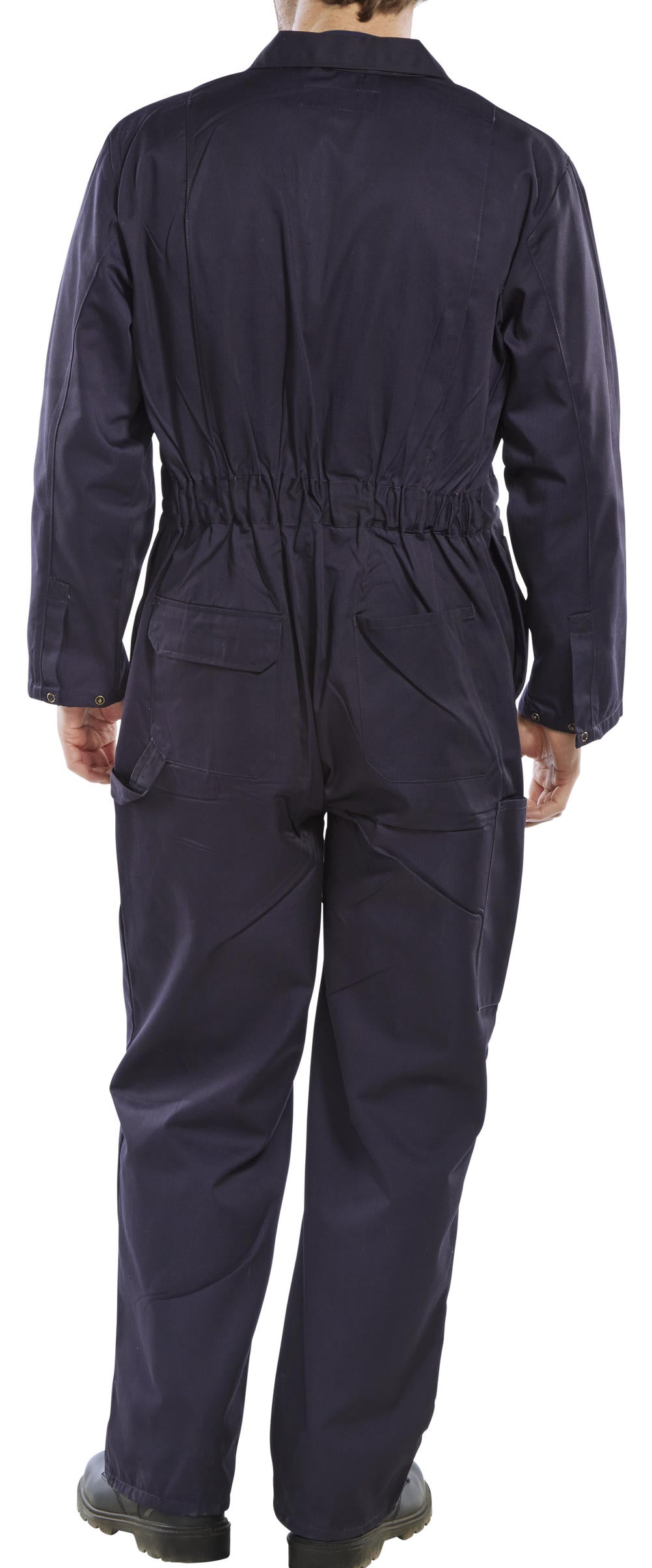 Beeswift Super Click Workwear B/Suit with Zip Pockets and Knee Pad Pockets