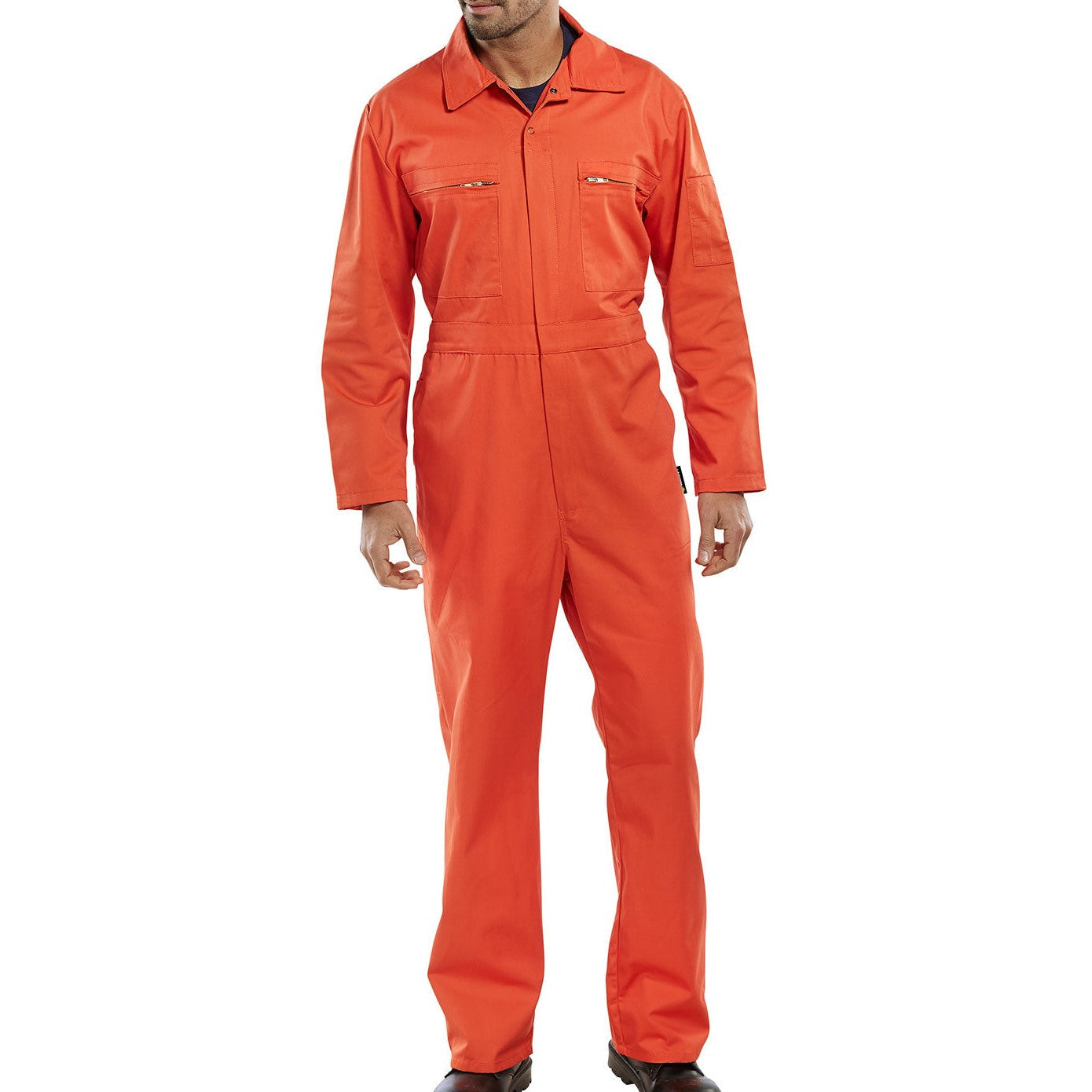 Beeswift Super Click PC Boilersuit Workwear Durable Comfortable All Sizes