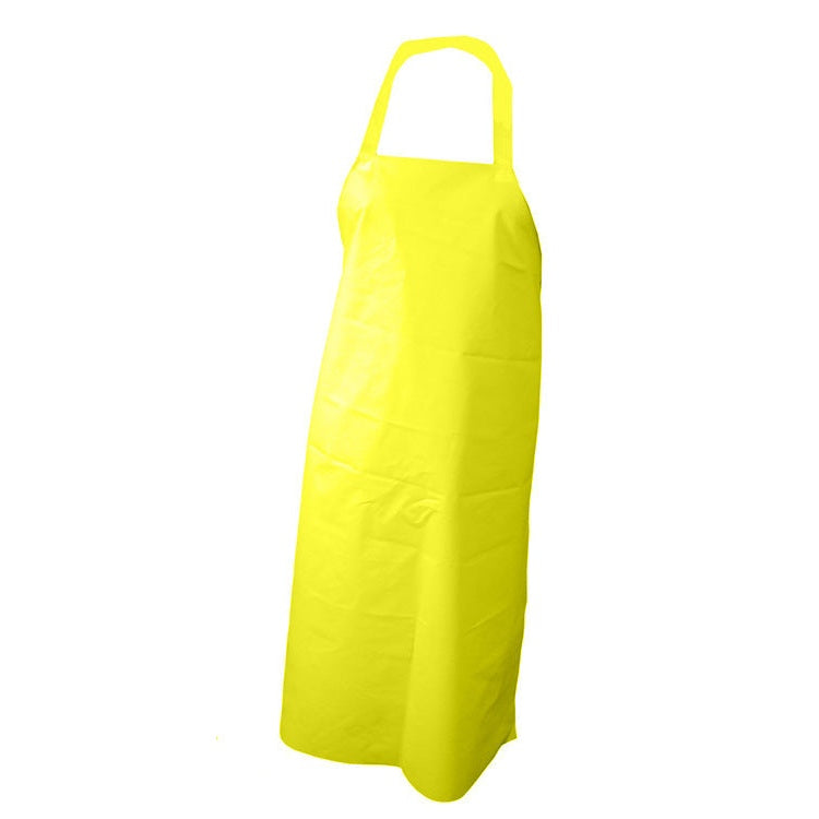Beeswift Nyplax Apron 10 Pack Yellow 48"x36" Durable Chemical Resistant