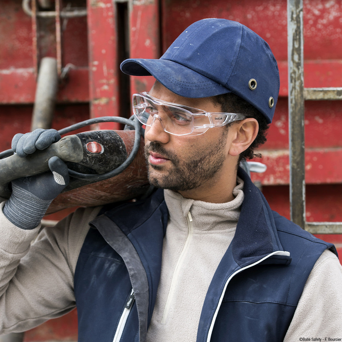 Bollé Overlight OTG Safety Glasses for Prescription Wearers Ultra Wrap-Around