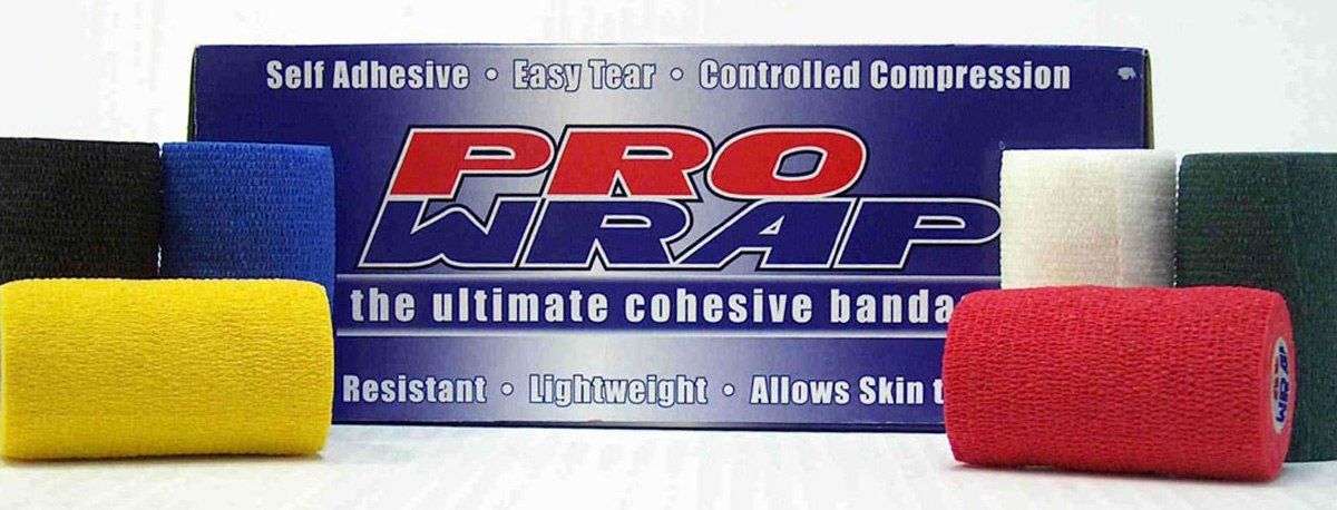 Pro-Wrap Horse Cohesive Bandages Prowrap SelfAdhesive Water-Resistant Support
