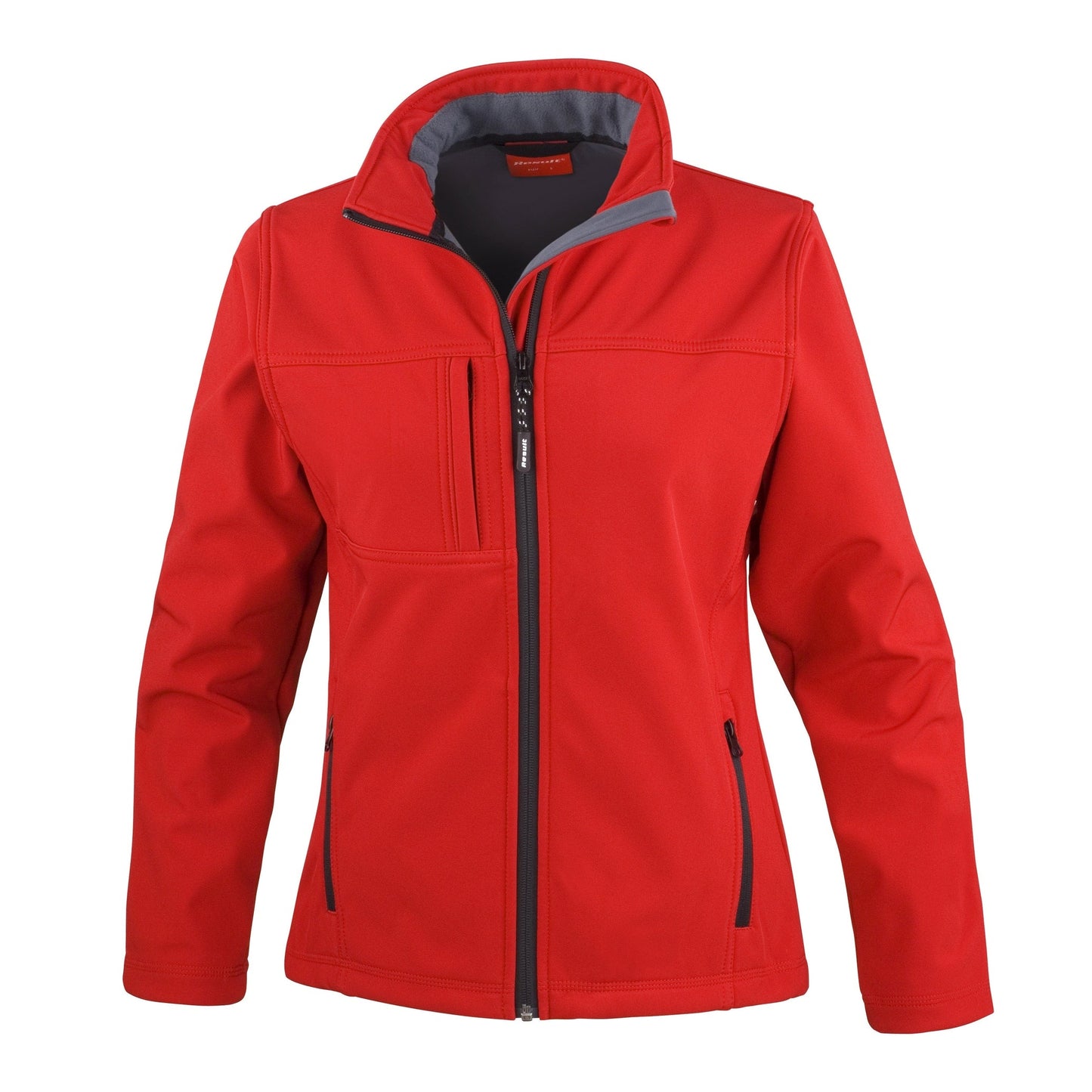 Result Women's Classic Softshell Jacket with Zip Pockets and Adjustable Hem