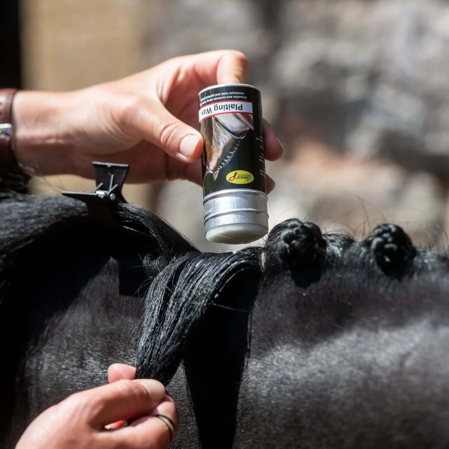 Smart Grooming Plaiting Wax Outdoor Tool For Easy Braiding and Taming Flyaways