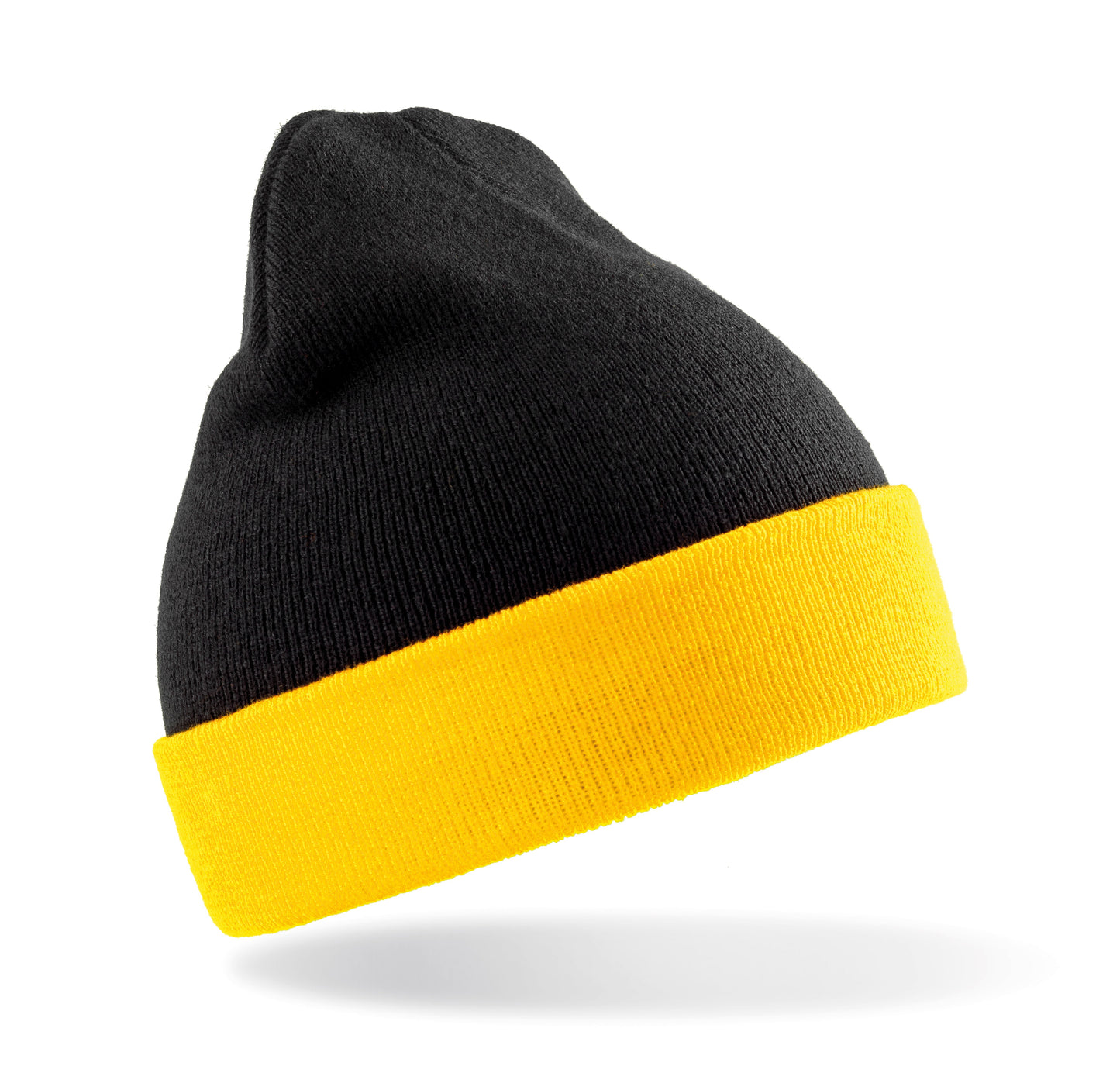 Result Recycled Compass Beanie 50% Recycled Materials Soft Knit Warm Cuff