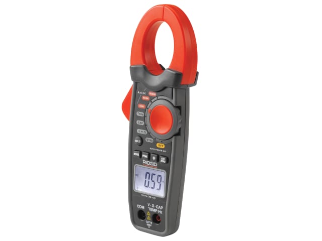 RIDGID CM-100 Micro Clamp Meter True RMS 1000A AC/DC with Backlit LCD