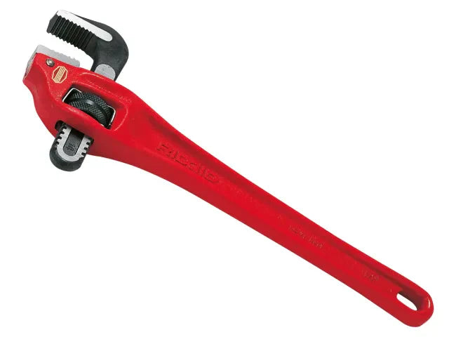 RIDGID 89435 Heavy-Duty Offset Pipe Wrench 350mm 14in for Tight Spaces