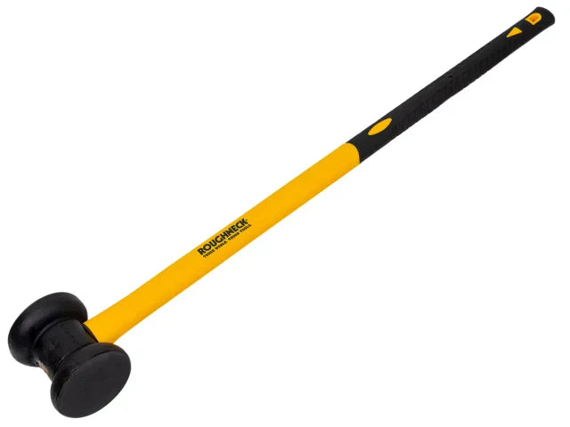 Roughneck 6.35kg Fencing Maul with Fibreglass Handle and Soft Grip