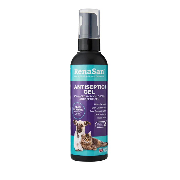 RenaSan First Aid Gel Antiseptic for Pets Wound Care Antibacterial