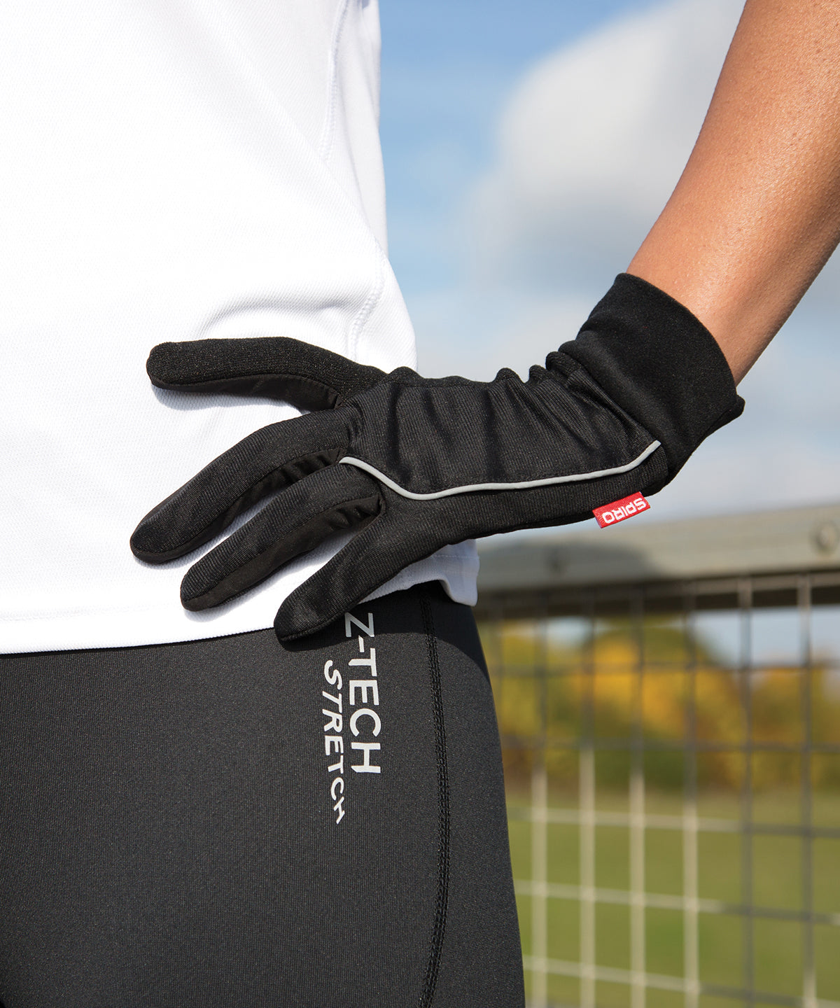 Spiro Elite Running Gloves Lightweight Warm Media Digits Unisex S M L